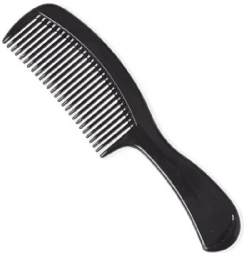 Wide Tooth Detangling Comb with Handle