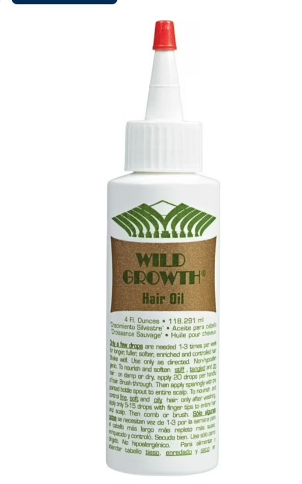 Wild Growth Hair Oil – 4 fl oz / 118 mL