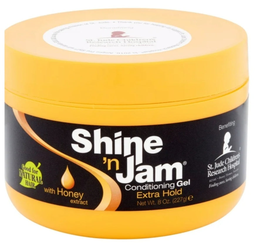 Shine ’n Jam Conditioning Gel – Extra Hold (8 oz.)